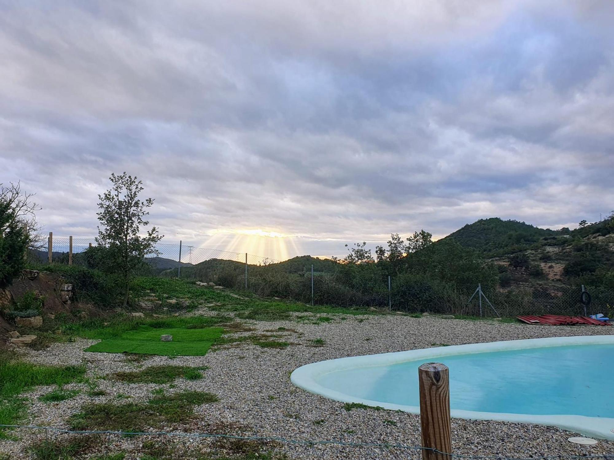 Masia La Clariana Castelltallat Exteriér fotografie
